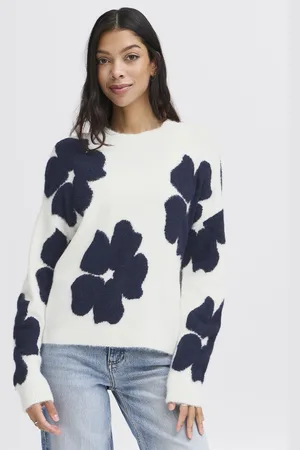 B YOUNG BYOMEA FLOWER JUMPER - Abbigliamento - Taglia XS