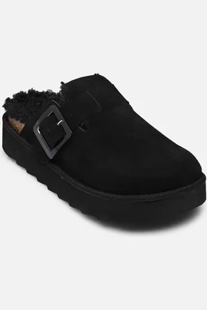 Colors of California Cow suede platform sabot - Zoccoli - Taglia 36