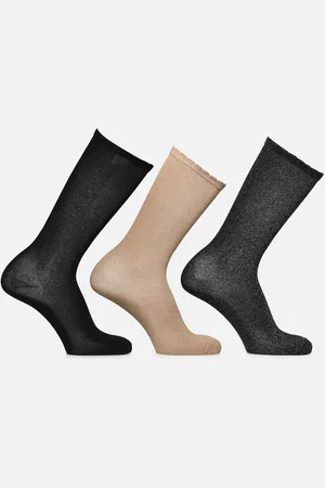 Pieces® Pcsebby 3Pack Long Knee Sock Fc Bc - Calze e collant - Taglia T.U