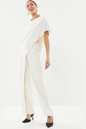 Ralph Lauren Combinaison asymétrique cape georgette - Abbigliamento - Taglia 36