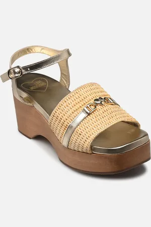 Moschino Wood Clogs JA16278Z0M - Sandali e scarpe aperte - Taglia 36