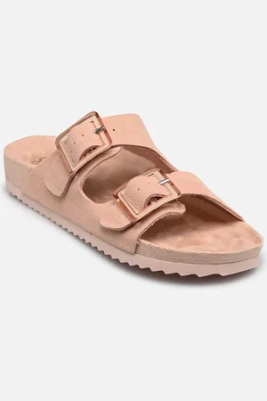 Colors of California Cow suede bio with two buckles - Zoccoli - Taglia 36