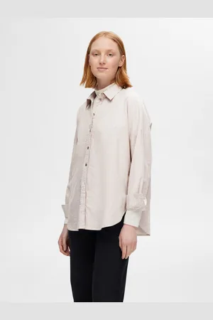 SELECTED SLFNOVA LS OXFORD SHIRT NOOS - Abbigliamento - Taglia 34