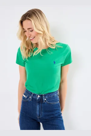 Ralph Lauren T-shirt col rond jersey de coton - Abbigliamento - Taglia L