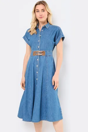 Ralph Lauren Erlaina-Short Sleeve-Day Dress - Abbigliamento - Taglia 38