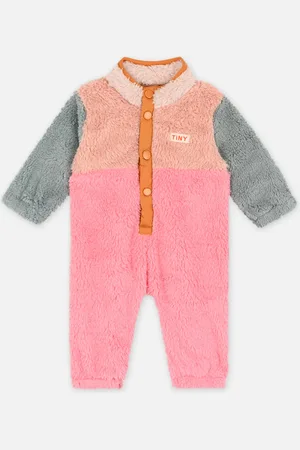 Tiny Cottons Color Block Polar Sherpa One-Piece - Abbigliamento - Taglia 12M