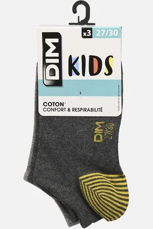 Dim Socquettes Courtes Coton Style Mix & Match Enfant - Lot de 3 - Calze e collant - Taglia 27 - 30