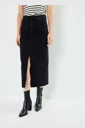 VILA VIJAF HW MIDI DENIM SKIRT-NOOS - Abbigliamento - Taglia 36