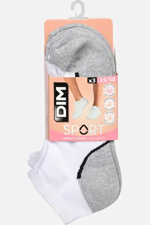 Dim Sport Impact Léger Socquettes X3 - Calze e collant - Taglia 35 - 38