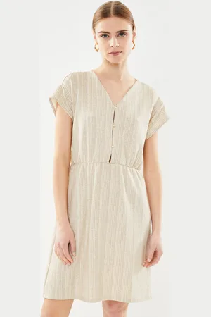 Pieces® Pcmynne Sl Short Dress Fc - Abbigliamento - Taglia XS