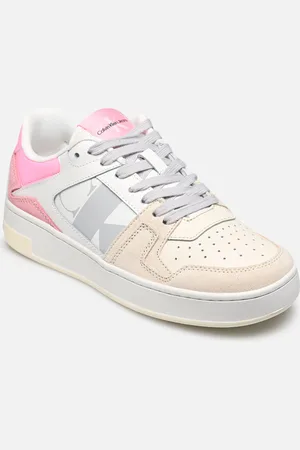 Calvin Klein BASKET CUPSOLE LACEUP MIX LTH WN - Sneakers - Taglia 36
