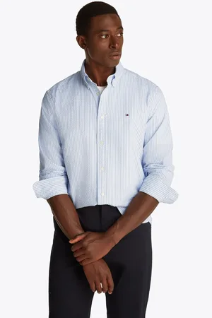 Tommy Hilfiger Seersucker Stripe Rf MW0MW38571 - Abbigliamento - Taglia L