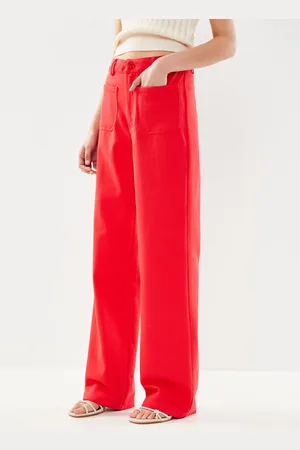 Pieces® Pcmaud Hw Straight Flare Jeans Pa - Abbigliamento - Taglia S