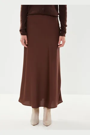 VILA Viellette Hw Long Skirt/Su - Noos - Abbigliamento - Taglia 40