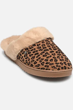 Isotoner Mule Cuir et Fourrure - Pantofole - Taglia 36