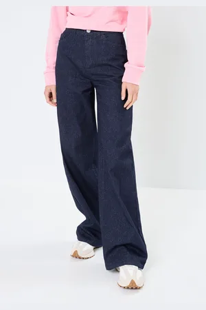 Pieces® Pcrevin Hw Wide Foil Jeans - Abbigliamento - Taglia 25
