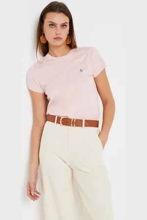 Ralph Lauren T-shirt col rond jersey de coton 211898698 - Abbigliamento - Taglia M