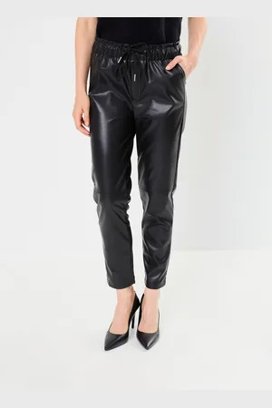 Molly Bracken LADIES WOVEN FAUX LEATHER PANTS - Abbigliamento - Taglia XS