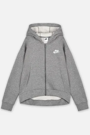 Nike G Nsw Club Flc Fz Hoodie Lbr - Abbigliamento - Taglia 6 - 8A