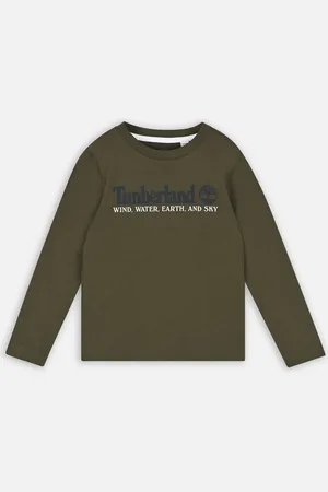 Timberland Tee-Shirt Manches Longues T25U28 - Abbigliamento - Taglia 6A