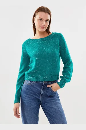 VERO MODA Vmleilani New Ls Boatneck Pullover - Abbigliamento - Taglia XS