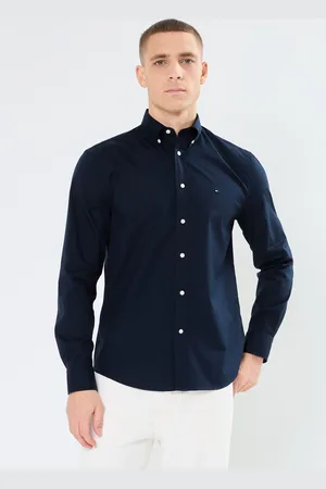 Tommy Hilfiger Core Flex Poplin Sol MW0MW39988 - Abbigliamento - Taglia L