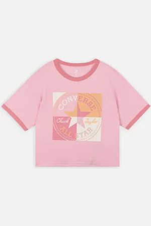 Converse Cnvg Ss Ringer Boxy T-Shirt - Abbigliamento - Taglia 10 - 12A