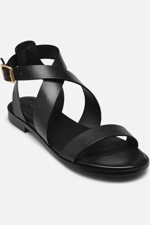 Rivecour Sandales n°202 - Cuir - Noir - Sandali e scarpe aperte - Taglia 36