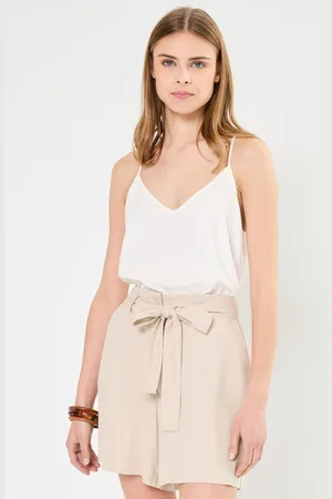 VILA Vikiko V-Neck Singlet/C28 - Abbigliamento - Taglia 34