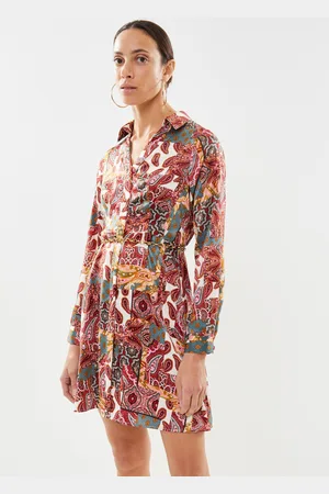 VERO MODA Vmdita L/S Short Shirt Dress Wvn Lcs - Abbigliamento - Taglia S