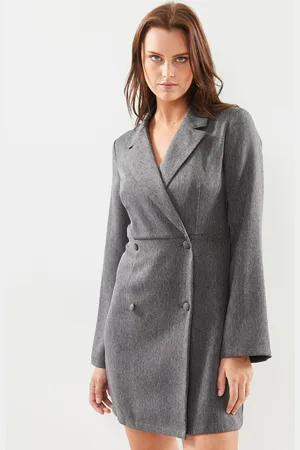 VERO MODA Vmolla Ls Short Blazer Dress Wvn - Abbigliamento - Taglia S
