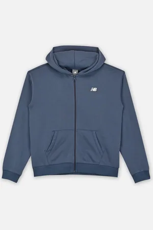 New Balance New Balance French Terry Small Logo Full Zip Hoodie - Abbigliamento - Taglia 12 - 13A