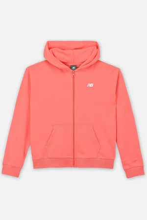 New Balance New Balance French Terry Small Logo Full Zip Hoodie - Abbigliamento - Taglia 12 - 13A