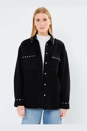 VILA VIMORA LS DENIM OVERSIZED SHIRT/ROU - Abbigliamento - Taglia 36