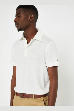 Tommy Hilfiger Dc Premium Linen Polo - Abbigliamento - Taglia S