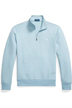 Ralph Lauren Pull demi-zippé à maille double 710922557 - Abbigliamento - Taglia L