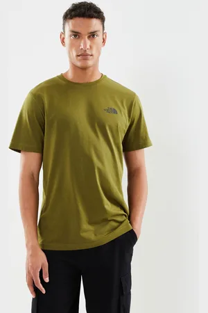The North Face M S/S SIMPLE DOME TEE FOREST OLIVE - Abbigliamento - Taglia S