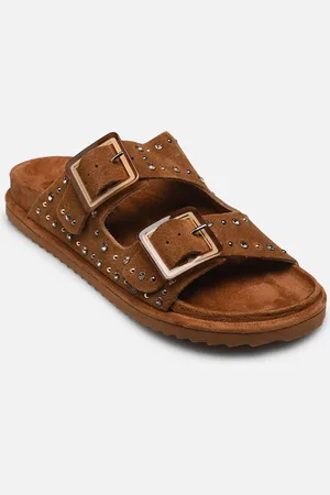Colors of California Two buckle sandal with studs - Sandali e scarpe aperte - Taglia 37