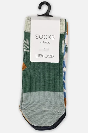 Liewood Silas cotton socks - 4 pack - Calze e collant - Taglia 19 - 21