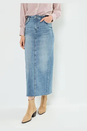 Lee BACK SLIT MAXI SKIRT - Abbigliamento - Taglia 27
