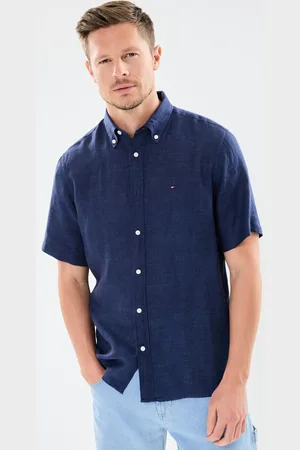 Tommy Hilfiger Pigment Dyed Linen R - Abbigliamento - Taglia L