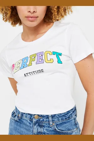 Noisy May Nmnate S/S Colorful O-Neck Top - Abbigliamento - Taglia XS