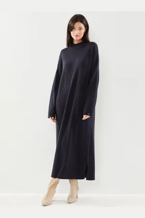 Tommy Hilfiger Soft Wool Midi Dress - Abbigliamento - Taglia XL