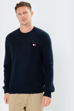 Tommy Hilfiger Tjm Slim Cable Knit DM0DM19440 - Abbigliamento - Taglia L