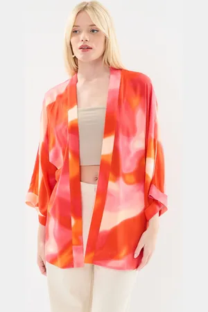 VERO MODA Vmjade 3/4 Kimono Wvn Lcs - Abbigliamento - Taglia S