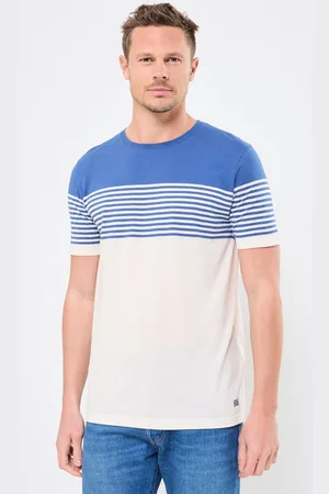 Armor.lux T-Shirt rayures placées MC Deauville - Abbigliamento - Taglia L
