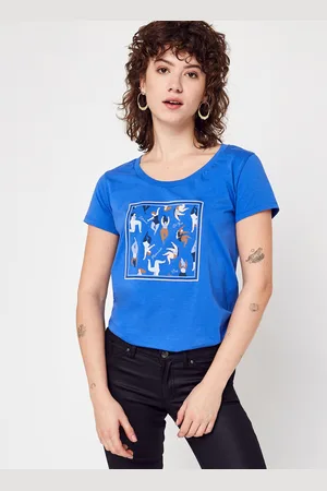 IKKS Tee Shirt Col Rond QW10104 - Abbigliamento - Taglia L