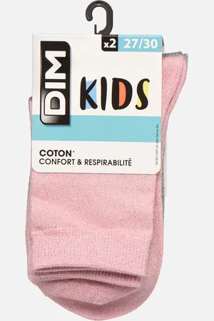 Dim Lurex Coton Style Mi-Chaussettes X2 - Calze e collant - Taglia 27 - 30