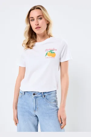 Pieces® PCSUMMER SS PRINTED T-SHIRT JRS BC - Abbigliamento - Taglia L