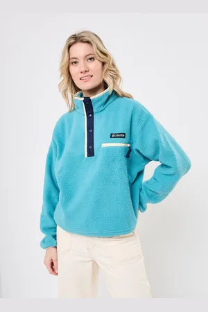 Columbia Helvetia II Cropped Half Snap Fleece - Abbigliamento - Taglia L